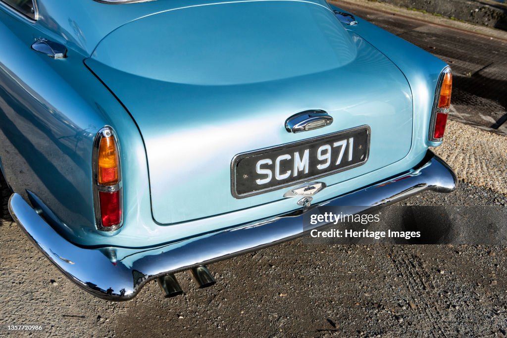 Db4 Rear Rear of a 1961 Aston Martin DB4 GT SWB lightweight. Artist Unknown ...