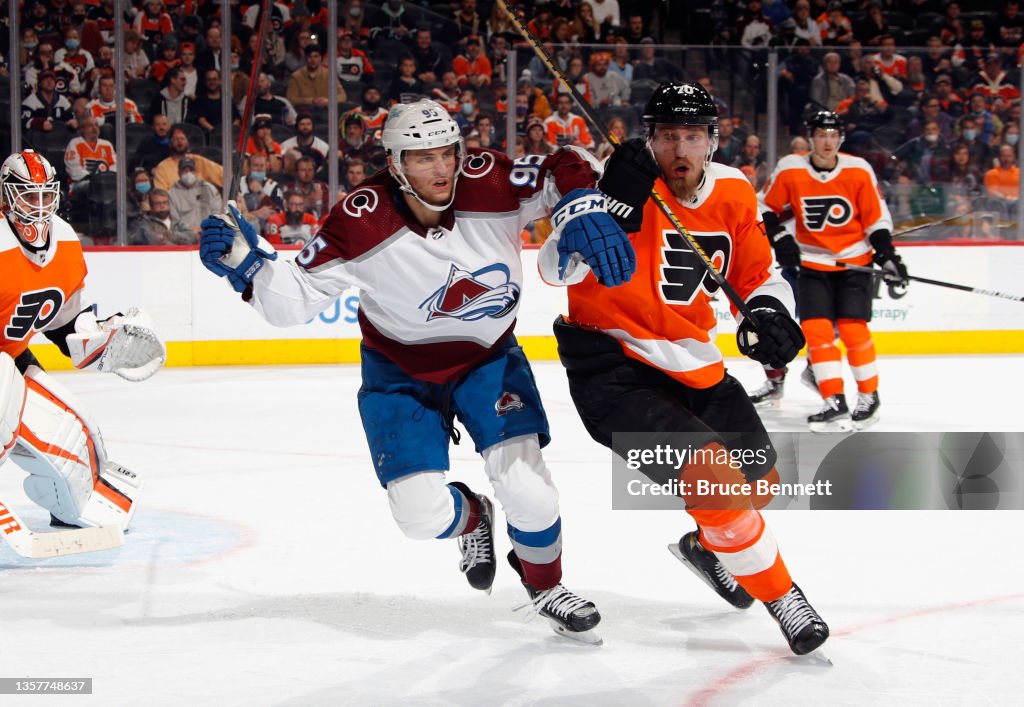 Colorado Avalanche v Philadelphia Flyers