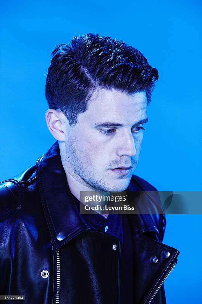 Jamie Cook Model Jamie Cook of indie rock band Arctic Monkeys is photographed for the ...
