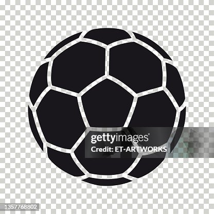Vector Soccer Ball Icon on isolated background Vector Soccer Ball Icon on isolated background