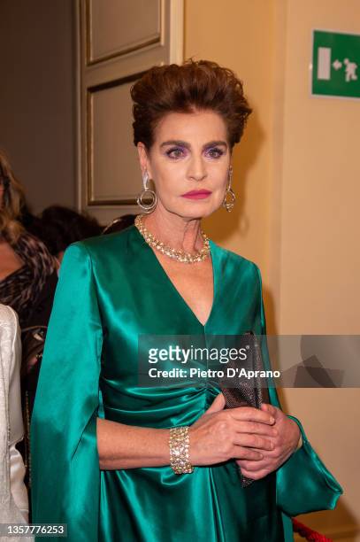 Antonia Dell'Atte attends the 2021-2022 Season Inauguration at Teatro Alla Scala on December 07, 2021 in Milan, Italy.