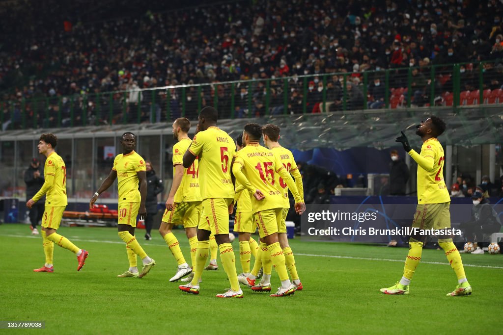 AC Milan v Liverpool FC: Group B - UEFA Champions League