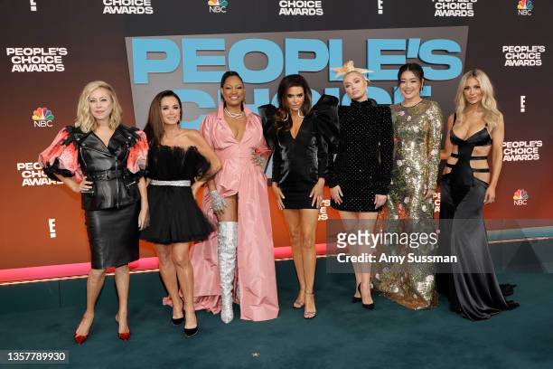 Sutton Stracke, Kyle Richards, Garcelle Beauvais, Lisa Rinna, Erika Jayne, Crystal Kung Minkoff, and Dorit Kemsley attend the 47th Annual People's...