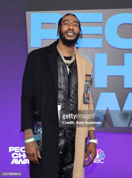 Iman Shumpert attends the 47th Annual People's Choice Awards at Barker Hangar on December 07, 2021 in Santa Monica, California.