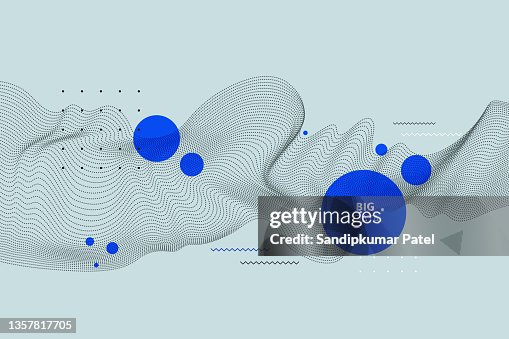 Abstract dot particle of blue design element background. Abstract dot particle of blue design element background.