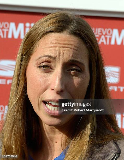 Gemma Mengual attends 'SEAT Mii Experiencias' event on December 14, 2011 in Barcelona, Spain.