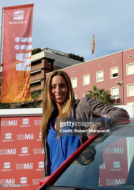 Gemma Mengual attends 'SEAT Mii Experiencias' event on December 14, 2011 in Barcelona, Spain.