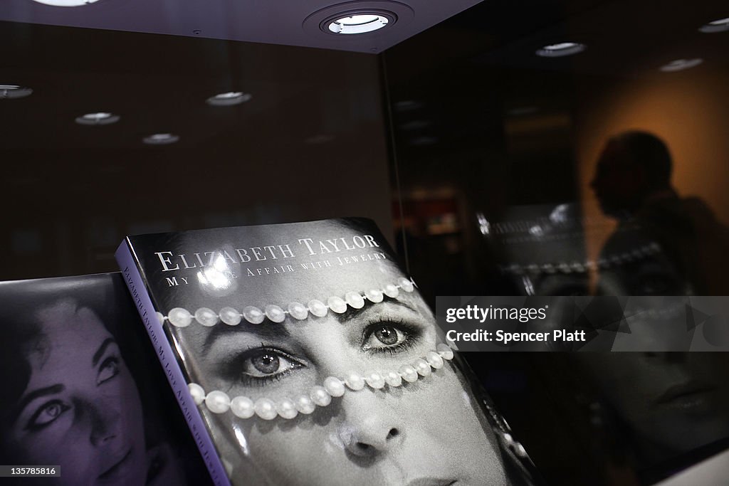 Elizabeth Taylor's Jewelery Collection Auctioned At Christie's In New York