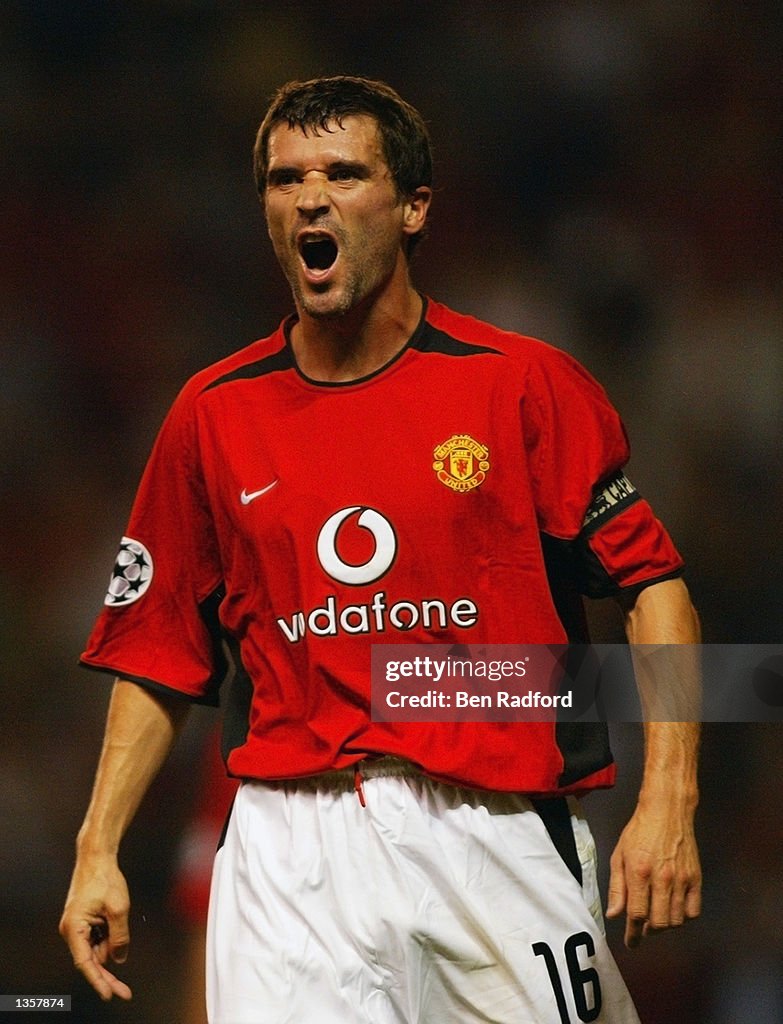 Roy Keane of Manchester United 