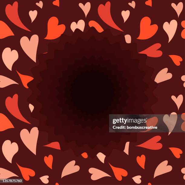 heart shape background - gift returns stock illustrations