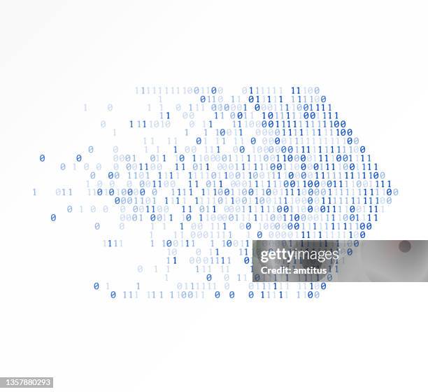 binary arrow - hacking background stock illustrations