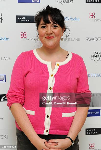 Katy Wix attends the pre party for the English National Ballet's Christmas performance of The Nutcracker on December 14, 2011 in London, England.
