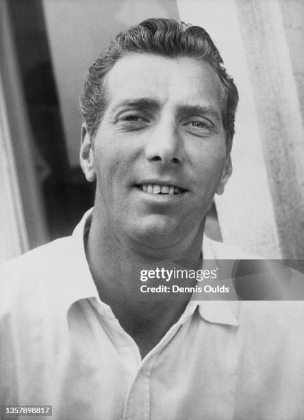 Don Wilson , Slow left-arm orthodox bowler for Yorkshire County Cricket Club on 25th July 1970 at the Kennington Oval cricket ground in London,...