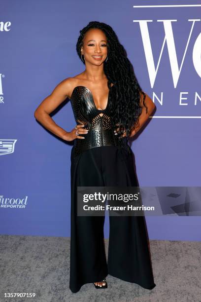 Monique Coleman attends The Hollywood Reporter's Women In Entertainment Gala on December 08, 2021 in Los Angeles, California.