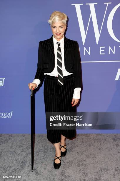 Selma Blair attends The Hollywood Reporter's Women In Entertainment Gala on December 08, 2021 in Los Angeles, California.