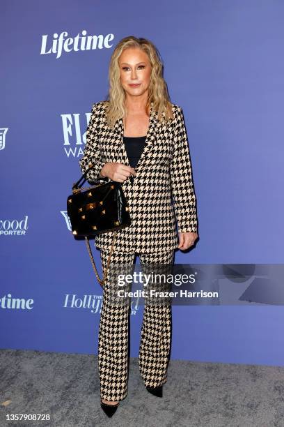 Kathy Hilton attends The Hollywood Reporter's Women In Entertainment Gala on December 08, 2021 in Los Angeles, California.