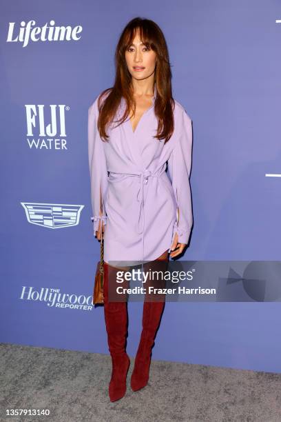 Maggie Q attends The Hollywood Reporter's Women In Entertainment Gala on December 08, 2021 in Los Angeles, California.