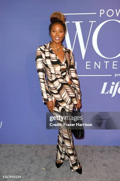 Eva Marcille attends The Hollywood Reporter's Women In Entertainment Gala on December 08, 2021 in Los Angeles, California.