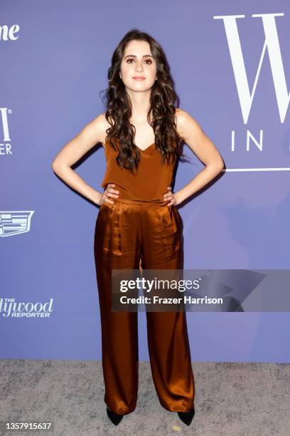 Laura Marano attends The Hollywood Reporter's Women In Entertainment Gala on December 08, 2021 in Los Angeles, California.