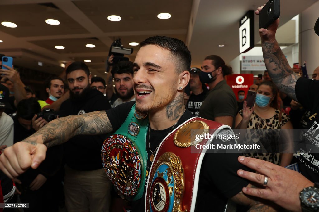 George Kambosos Jr Returns to Australia