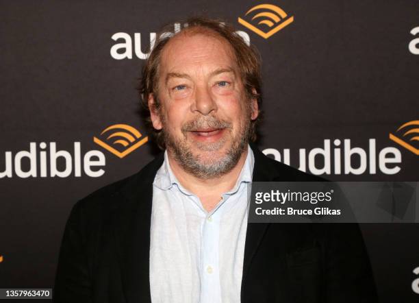 Bill Camp poses at a meet & greet for Audible presents "Long Day's Journey Into Night" at The Minetta Lane Theatre on December 8, 2021 in New York...