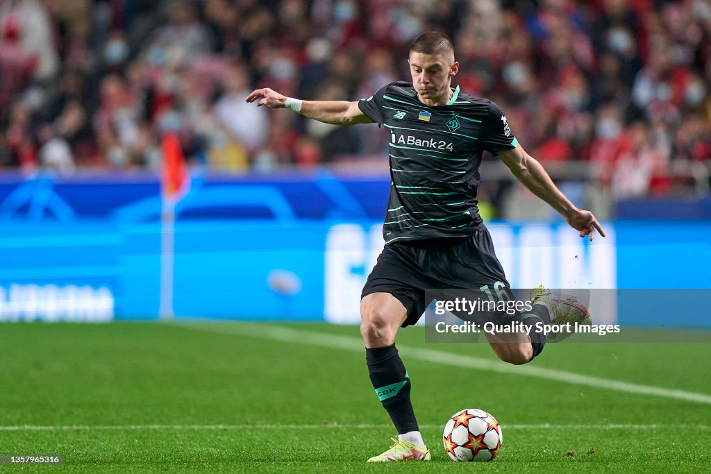SL Benfica v Dinamo Kiev: Group E - UEFA Champions League