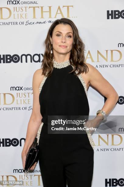 Bridget Moynahan attends HBO Max's "And Just Like That" New York Premiere at Museum of Modern Art on December 08, 2021 in New York City.