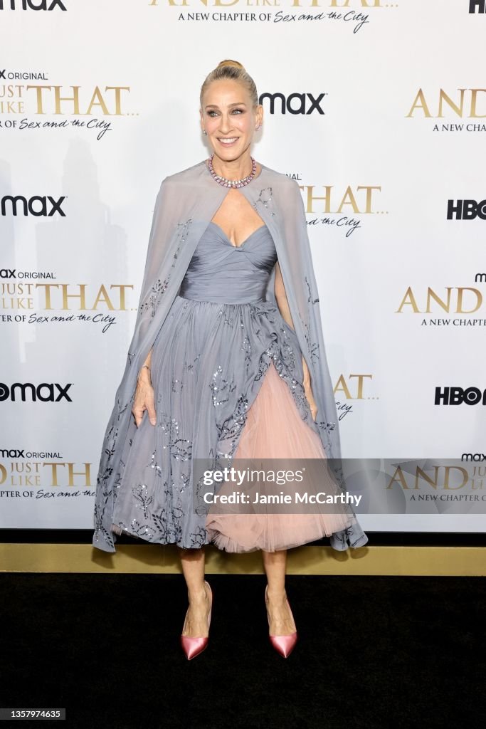 HBO Max's "And Just Like That" New York Premiere