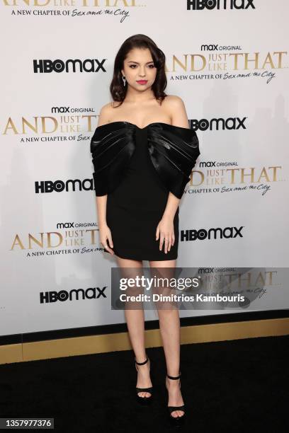 Cree Cicchino attends HBO Max's premiere of "And Just Like That" at Museum of Modern Art on December 08, 2021 in New York City.