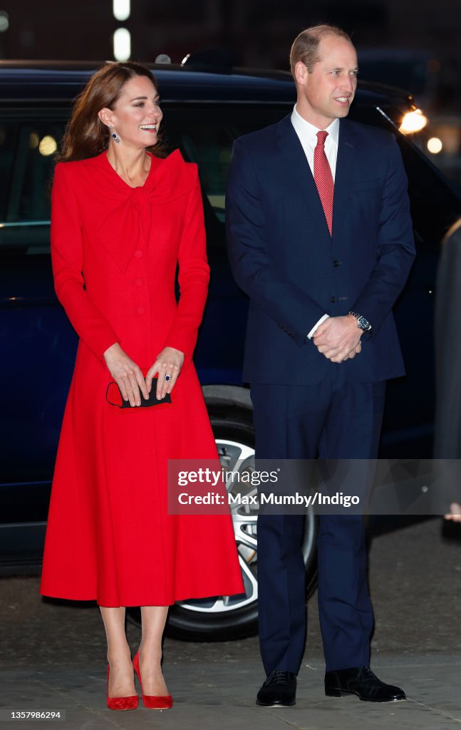 Members Of The Royal Family Attend "Together At Christmas" Community Carol Service