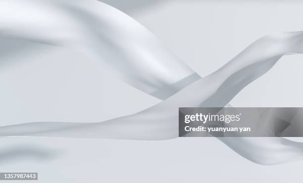 3d rendering fabric abstract  background - stoffe movimento foto e immagini stock