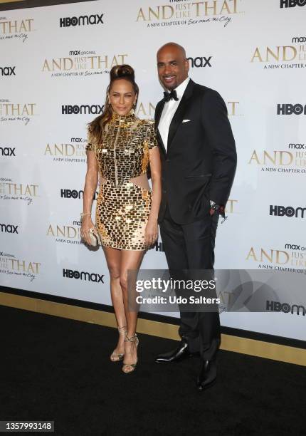 Nicole Ari Parker and Boris Kodjoe attend HBO Max Hosts "And Just Like That..., A New Chapter of Sex and the City" New York Premiere at MOMA on...