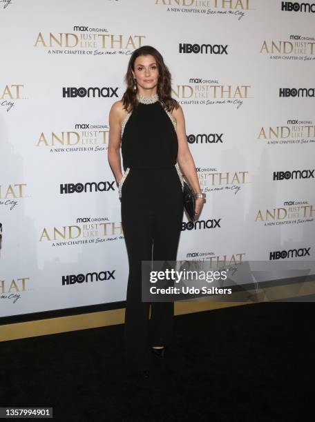 Bridget Moynahan attends HBO Max Hosts "And Just Like That..., A New Chapter of Sex and the City" New York Premiere at MOMA on December 08, 2021 in...