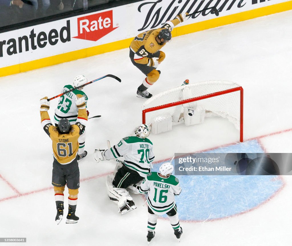Dallas Stars v Vegas Golden Knights