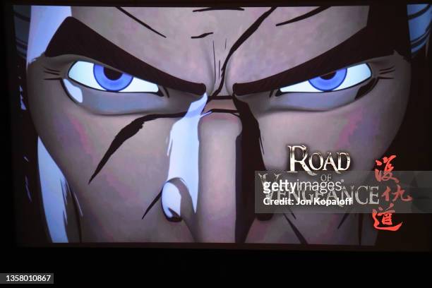 Road Of Vengeance” Premiere Screening at The Montalban on December 08, 2021 in Hollywood, California.