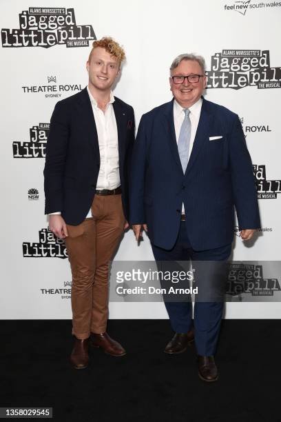 Don Harwin attends the Australian Premiere of Jagged Little Pill The Musical at Theatre Royal on December 09, 2021 in Sydney, Australia.
