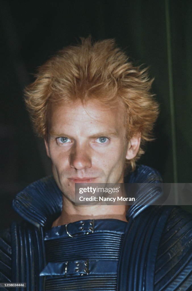 Dune Reed Singer British actor and singer Sting on the set of Dune, directed and... News ...