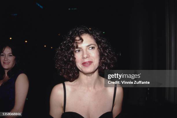 American actress Joyce Hyser attends the Center for Population Options' Seventh Annual Nancy Susan Reynolds Awards, held at the Regent Beverly...