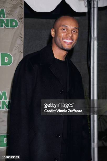 American singer-songwriter Kenny Lattimore attends the 1998 Billboard Music Awards, held at the MGM Grand Garden Arena in Las Vegas, Nevada, 7th...