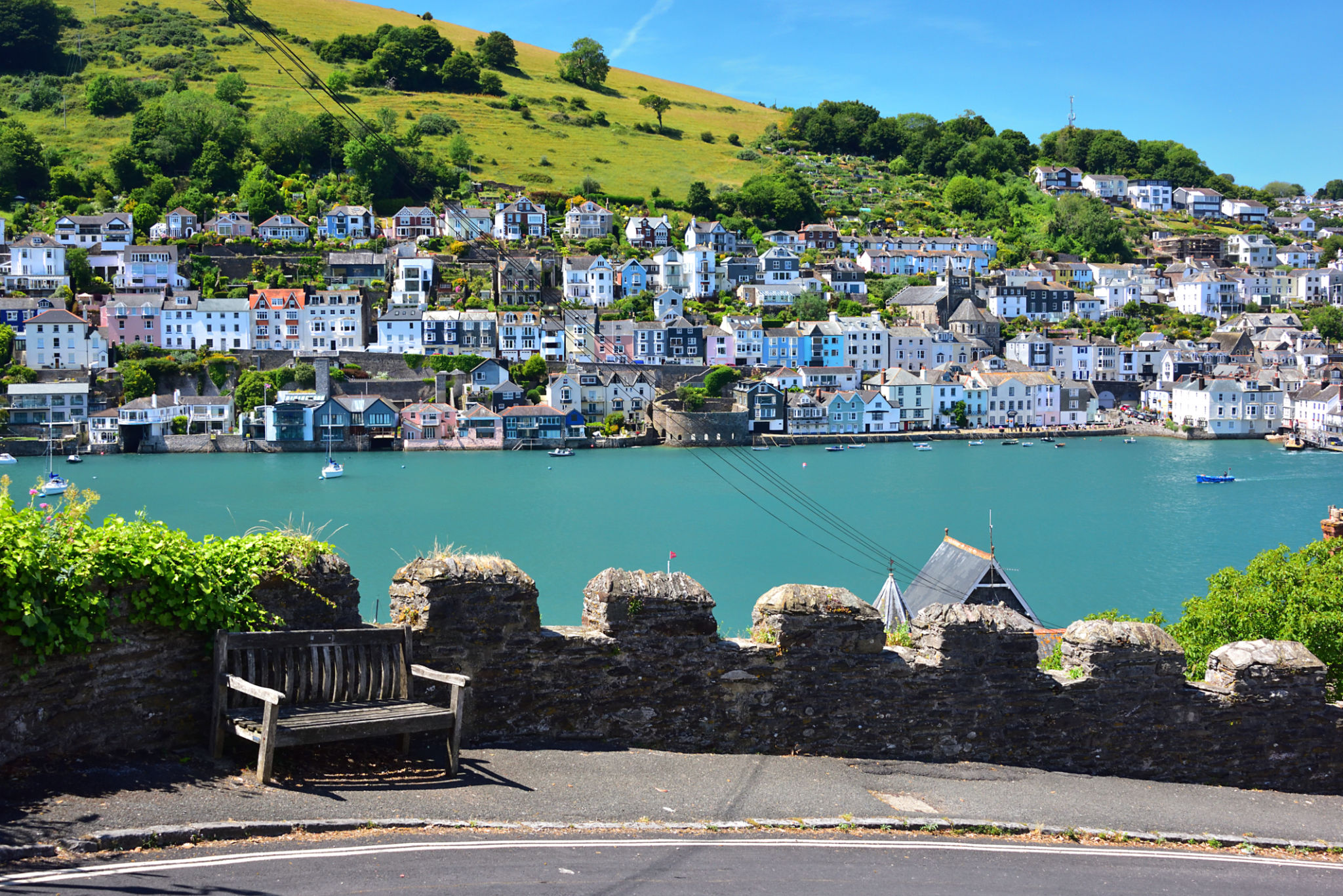 devon coast view