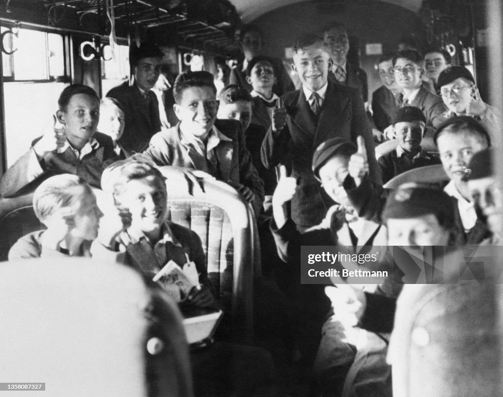 Children Get Evacuated