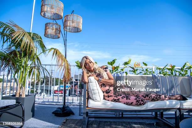 Real World cast member, Tami Roman is photographed for Los Angeles Times on August 29, 2021 in Venice, California. PUBLISHED IMAGE. CREDIT MUST READ:...