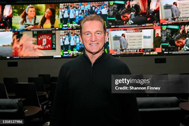 Joe Theismann attends as MGM National Harbor, Governor Larry Hogan and Joe Theismann launch sports betting in Maryland with BETMGM at MGM National...