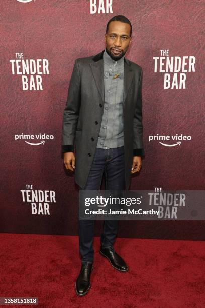 Actor Leon Robinson attends a screening of "The Tender Bar" hosted by Amazon Studios at Museum of Modern Art on December 09, 2021 in New York City.