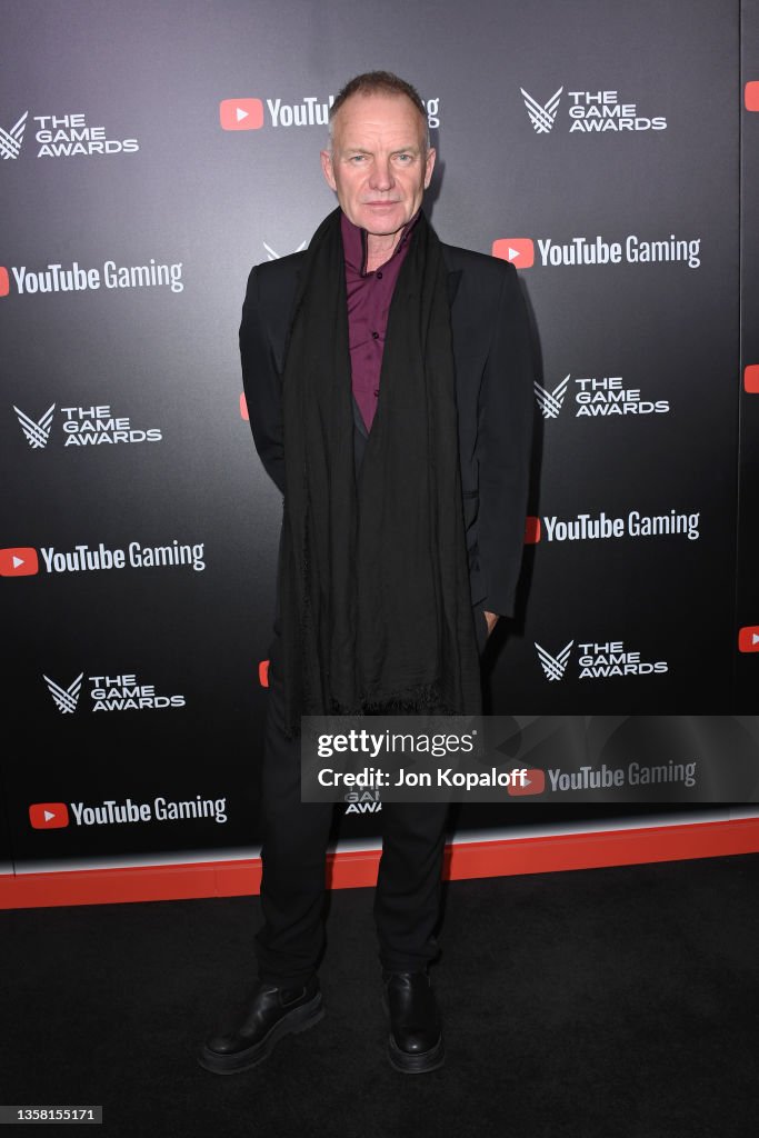 Sting attends The Game Awards 2021 at Microsoft Theater on December News  Photo - Getty Images