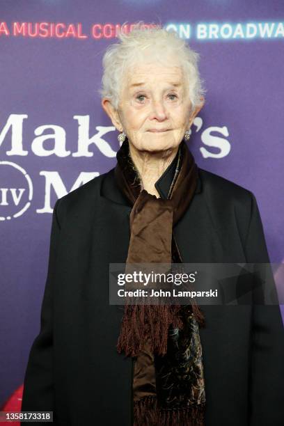 Barbara Barrie attends the opening night of "Company" at The Bernard B. Jacobs Theatre on December 09, 2021 in New York City.
