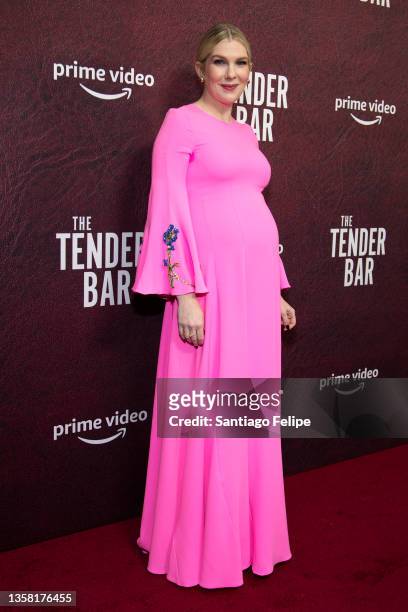 Lily Rabe attends a screening of "The Tender Bar" at Museum of Modern Art on December 09, 2021 in New York City.
