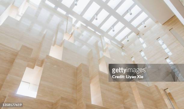 3d rendered architecture - ceilings modern stock pictures, royalty-free photos & images
