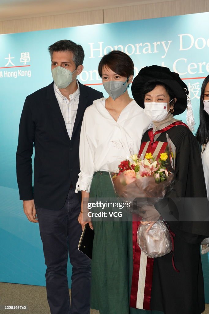 Sylvia Chang Receives Honorary Doctorate From Lingnan University In Hong Kong