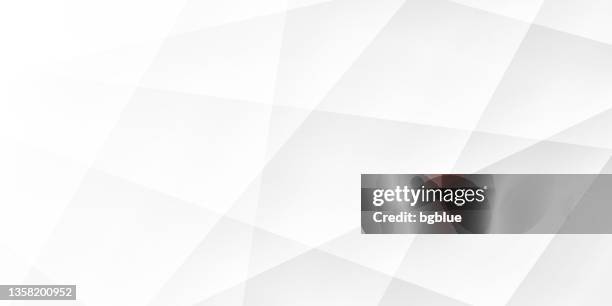 abstract white background - geometric texture - wide stock illustrations